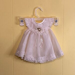 Dominican Republic Estrellitas Kids Baby Dress. Size 1. Christening Dress.